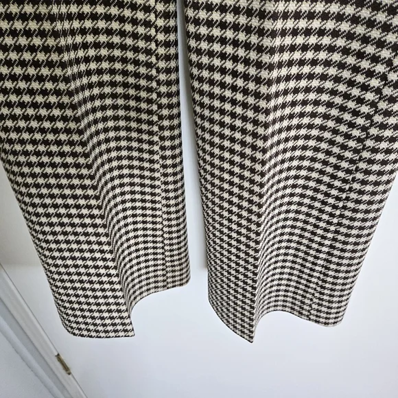 Vintage Brown and White Houndstooth Pants Farah - Picture 4 of 12